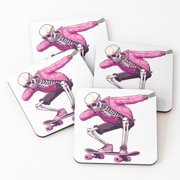 Item preview, Preppy Skeleton: dabbing dance on Skateboard designed and sold by Designowner.