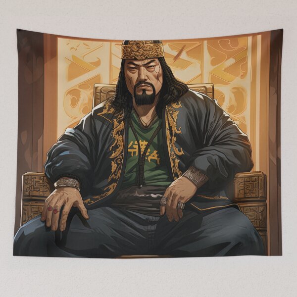 Item preview, Genghis Khan | Hip Hop style designed and sold by ComicsFactory.