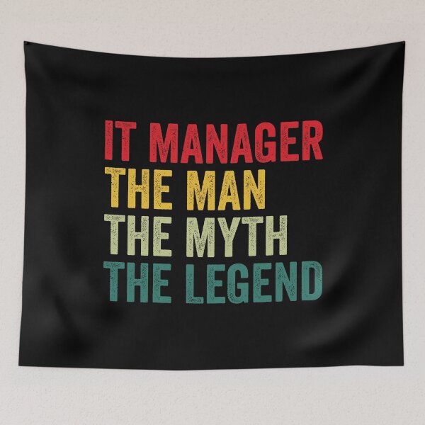 Item preview, IT manager Mens Gift, Man Myth IT manager Legend, IT manager Fathers Day designed and sold by vzrnmichsudops.