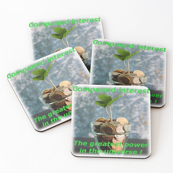 Item preview, Compound interest - The greatest power in the universe ! designed and sold by Baaam-Design.