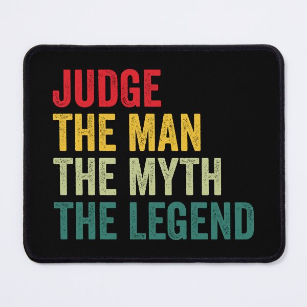 Item preview, judge Mens Gift, Man Myth judge Legend, judge Fathers Day designed and sold by vzrnmichsudops.