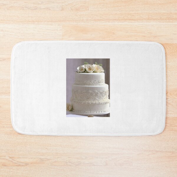 Item preview, Wedding Cake With White Flowers designed and sold by JoyPhotoArt.