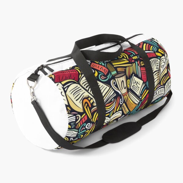 Item preview, Book Aesthetic, Abstract Doodle Books Pattern designed and sold by Desfix.
