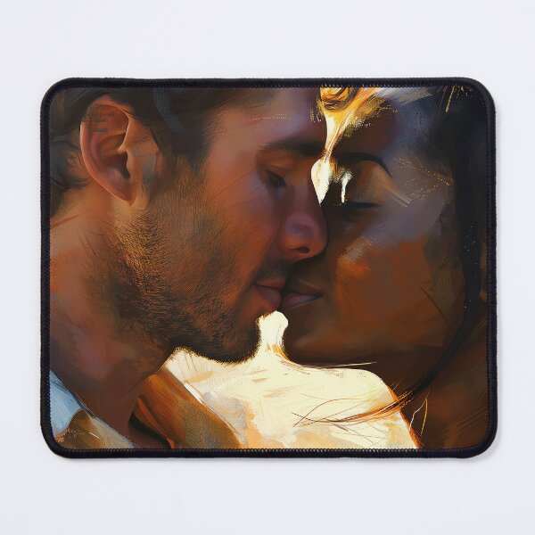 Item preview, Romantic Kiss Love is the Universal Language designed and sold by AI-Crafted.