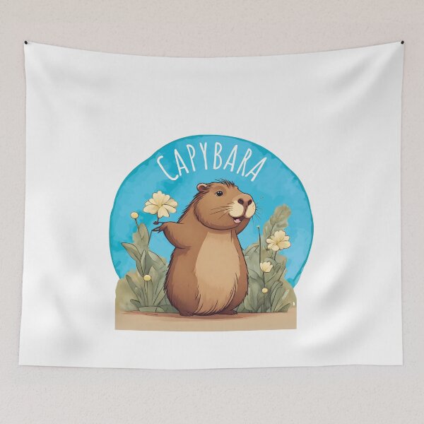 Item preview, Capybara in Nature designed and sold by gillys.