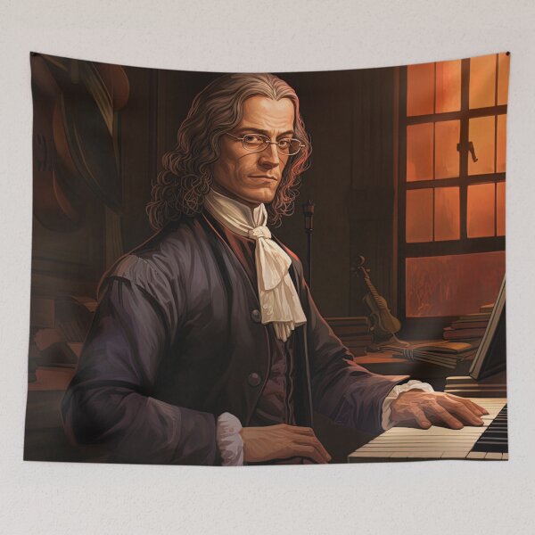 Item preview, Georg Philipp Telemann | Hip Hop style designed and sold by ComicsFactory.