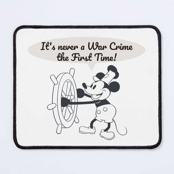 Item preview, Steamboat Willie War Crimes designed and sold by TreeJerky.