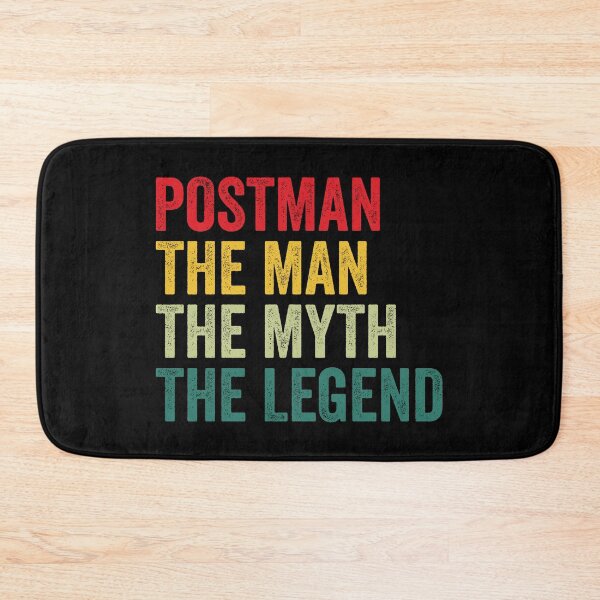 Item preview, postman Mens Gift, Man Myth postman Legend, postman Fathers Day designed and sold by vzrnmichsudops.