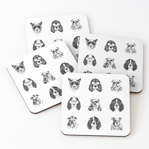 Item preview, cute and beautiful dogs in fashion designed and sold by huape.
