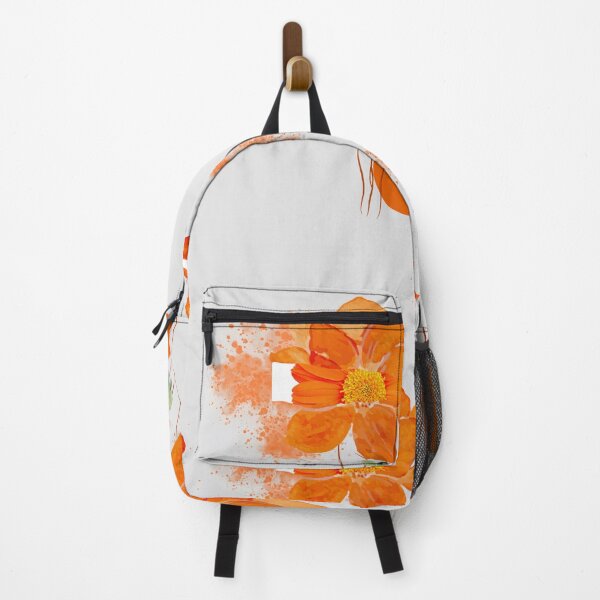 Item preview, Orange flower in Line Drawing | Artistic Fusion designed and sold by brynatshop.