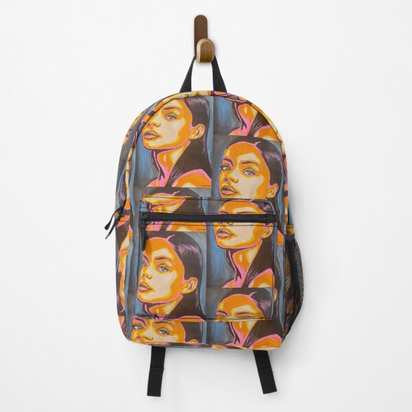 Item preview, Mujer Pop Art- Cabello Rosa Negro designed and sold by LillyannaEliz.