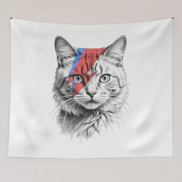 Item preview, Ziggy Stardust Cat designed and sold by Walter-Jrr.