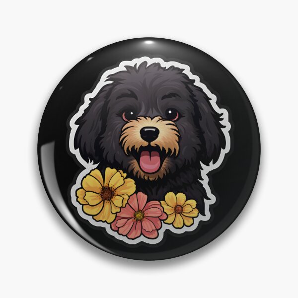 Item preview, Puli in Flowers designed and sold by CUTEDOGGIEZ.