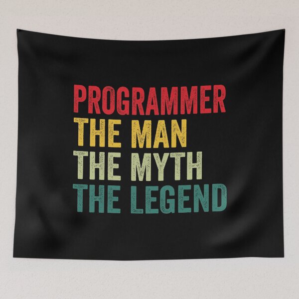 Item preview, programmer Mens Gift, Man Myth programmer Legend, programmer Fathers Day designed and sold by vzrnmichsudops.