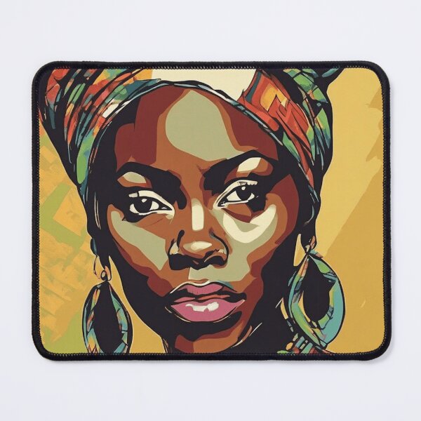 Item preview, Ijeoma Pop Art Portrait designed and sold by Yzakreativ.