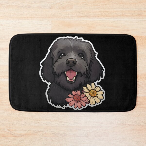 Item preview, Puli with Flowers designed and sold by CUTEDOGGIEZ.