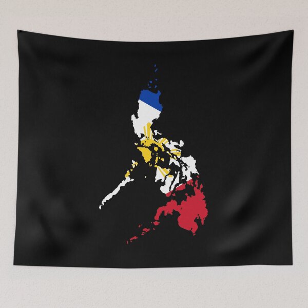 Item preview, Flag Map of The Philippines designed and sold by feether-store.