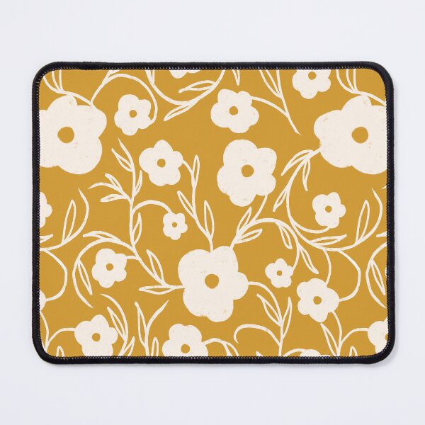 Item preview, Floriography Modern Floral Daisy Yellow designed and sold by susycosta.