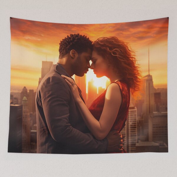 Item preview, Romantic Kiss Love is the Universal Language designed and sold by AI-Crafted.