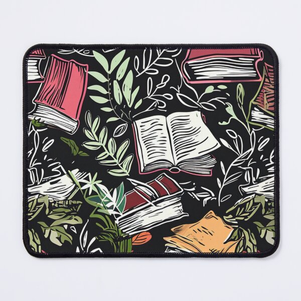 Item preview, Book Aesthetic, Abstract Doodle Books Pattern designed and sold by Desfix.