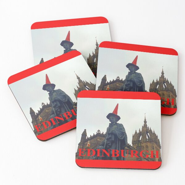 Item preview, St Giles Cathedral and Adam Smith, With Traffic Cone Hat designed and sold by beavo.