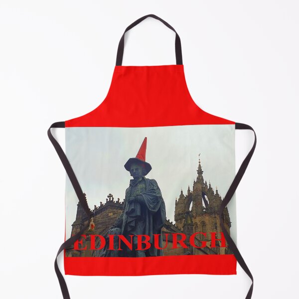 Item preview, St Giles Cathedral and Adam Smith, With Traffic Cone Hat designed and sold by beavo.