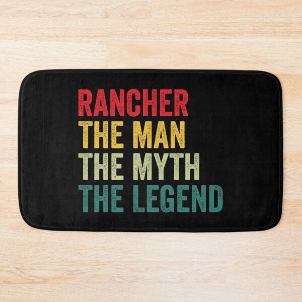 Item preview, rancher Mens Gift, Man Myth rancher Legend, rancher Fathers Day designed and sold by vzrnmichsudops.