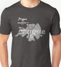 Prague Map Unisex T-Shirt