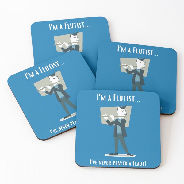 Item preview, I'm a Flutist - I've Never Played a Flaut! designed and sold by MagpieMoonUSA.