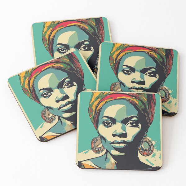 Item preview, Nebula Pop Art Portrait designed and sold by Yzakreativ.