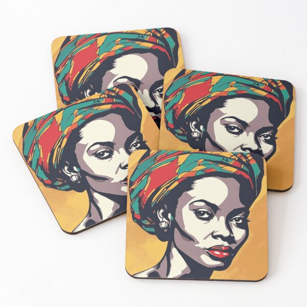 Item preview,   Nubia Pop Art Portrait designed and sold by Yzakreativ.