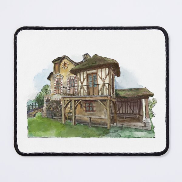 Item preview, Marie Antoinette's Farm at Versailles waterwheels designed and sold by maria0505.
