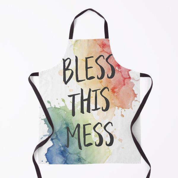 Item preview, Bless This Mess: Watercolor Whimsy for Home Decor designed and sold by EmeraldeaArt.