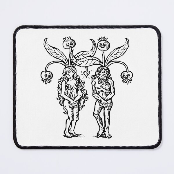 Item preview, Mandrake Couple Valentine designed and sold by Marianne Martin.
