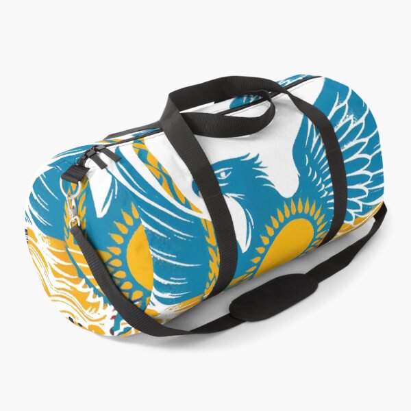 Item preview, Kazakhstan eagle coat of arms flag gift designed and sold by Pineapple-Tree.