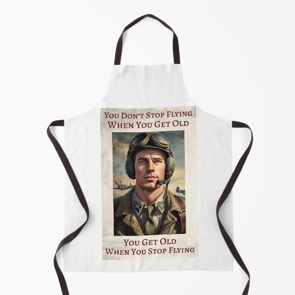 Item preview, Never Too Old To Fly - Large Poster designed and sold by ArtShare.