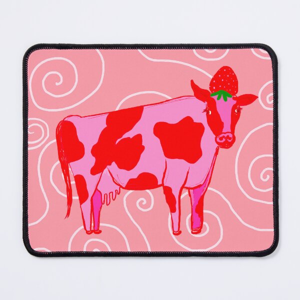Item preview, Strawberry cow designed and sold by Stuckinadream.