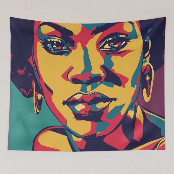 Item preview,  Kofi Pop Art Portrait designed and sold by Yzakreativ.