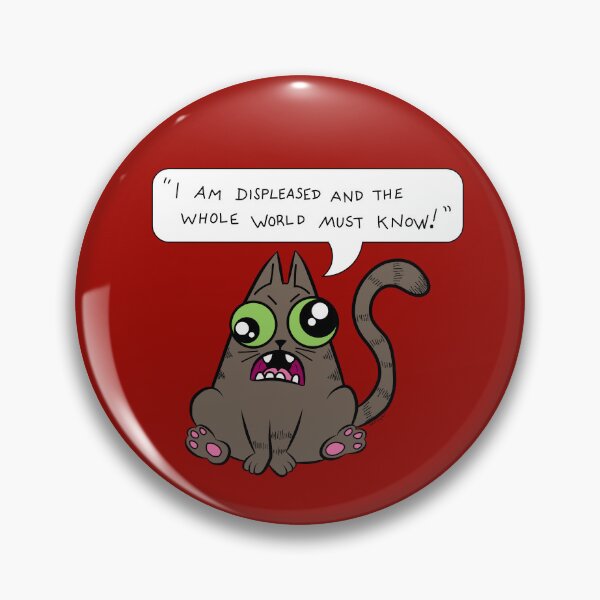 Item preview, Displeased Cat designed and sold by stevenselbyart.