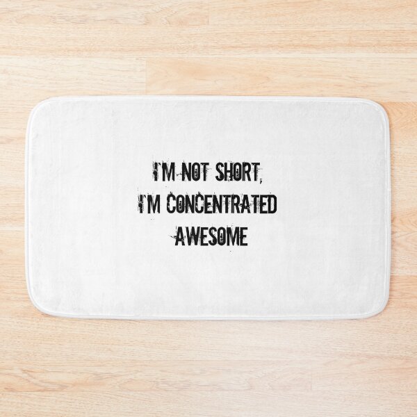 Item preview, Funny short person quote designed and sold by Adam Kaczmarek.