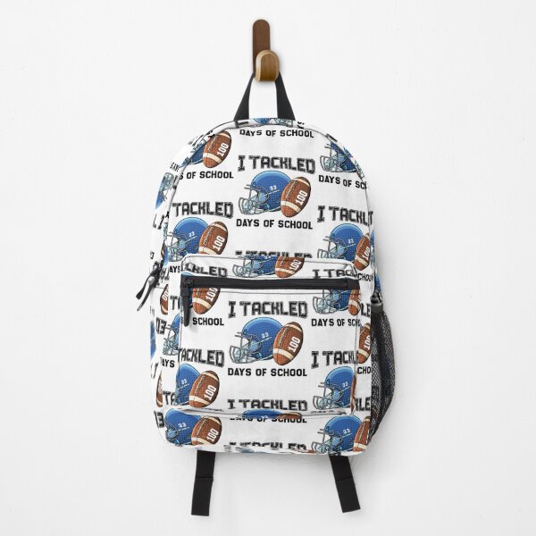Item preview, I Tackled 100 Days Of School, Funny 100 days of school for teachers & student & Rugby lovers designed and sold by ArtByKatti.