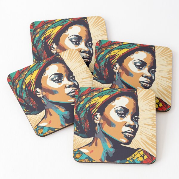 Item preview, Tariro Pop Art Portrait designed and sold by Yzakreativ.