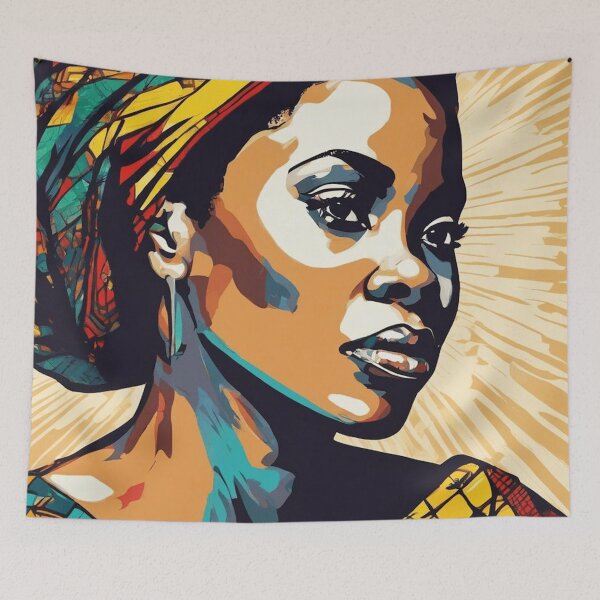 Item preview, Tariro Pop Art Portrait designed and sold by Yzakreativ.