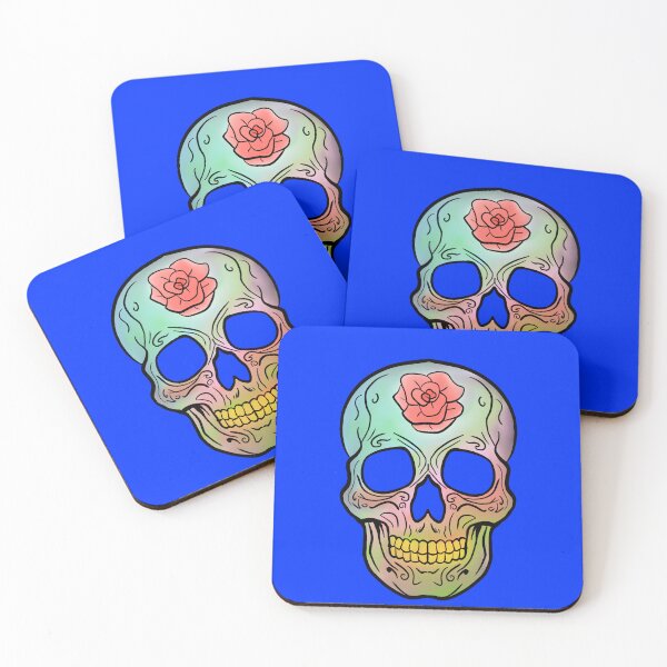 Item preview, Water skull designed and sold by CrazyFozBazaar.