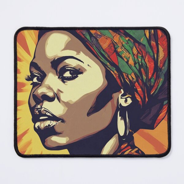 Item preview, Atieno Pop Art Portrait designed and sold by Yzakreativ.