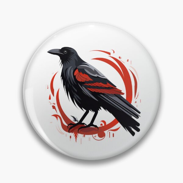 Item preview, Odins Raven designed and sold by MechaInk.