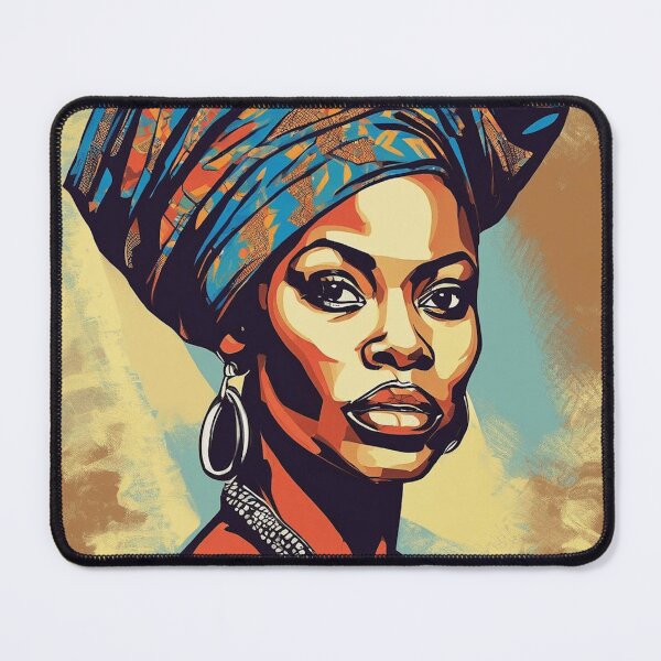 Item preview, Ajua Pop Art Portrait designed and sold by Yzakreativ.