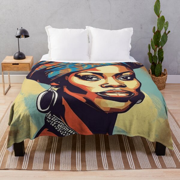 Item preview, Ajua Pop Art Portrait designed and sold by Yzakreativ.