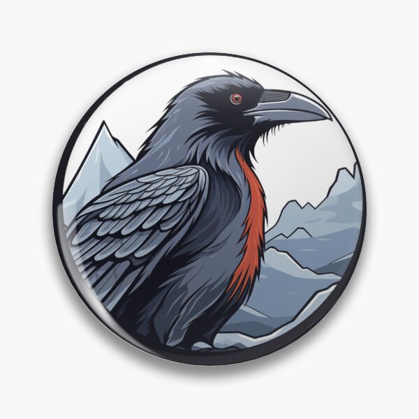 Item preview, Odins Raven designed and sold by MechaInk.