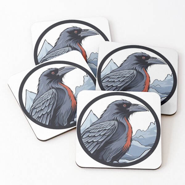Item preview, Odins Raven designed and sold by MechaInk.